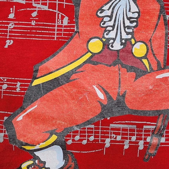 Vintage Mozart "Salzburg" breakthough T-Shirt Red Size Small - Picture 8 of 12